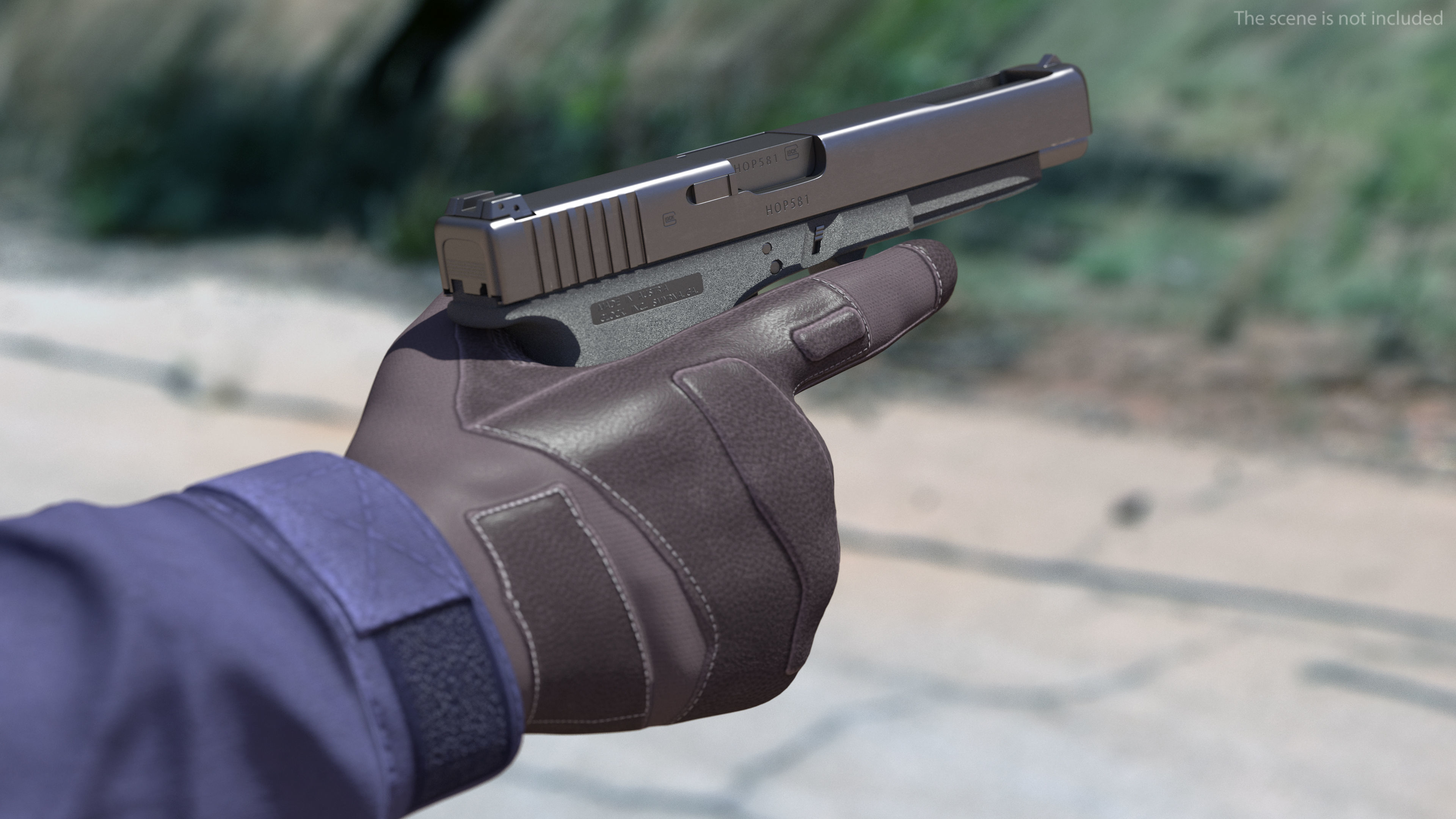 Glock G34 Gen 3 3D model_6