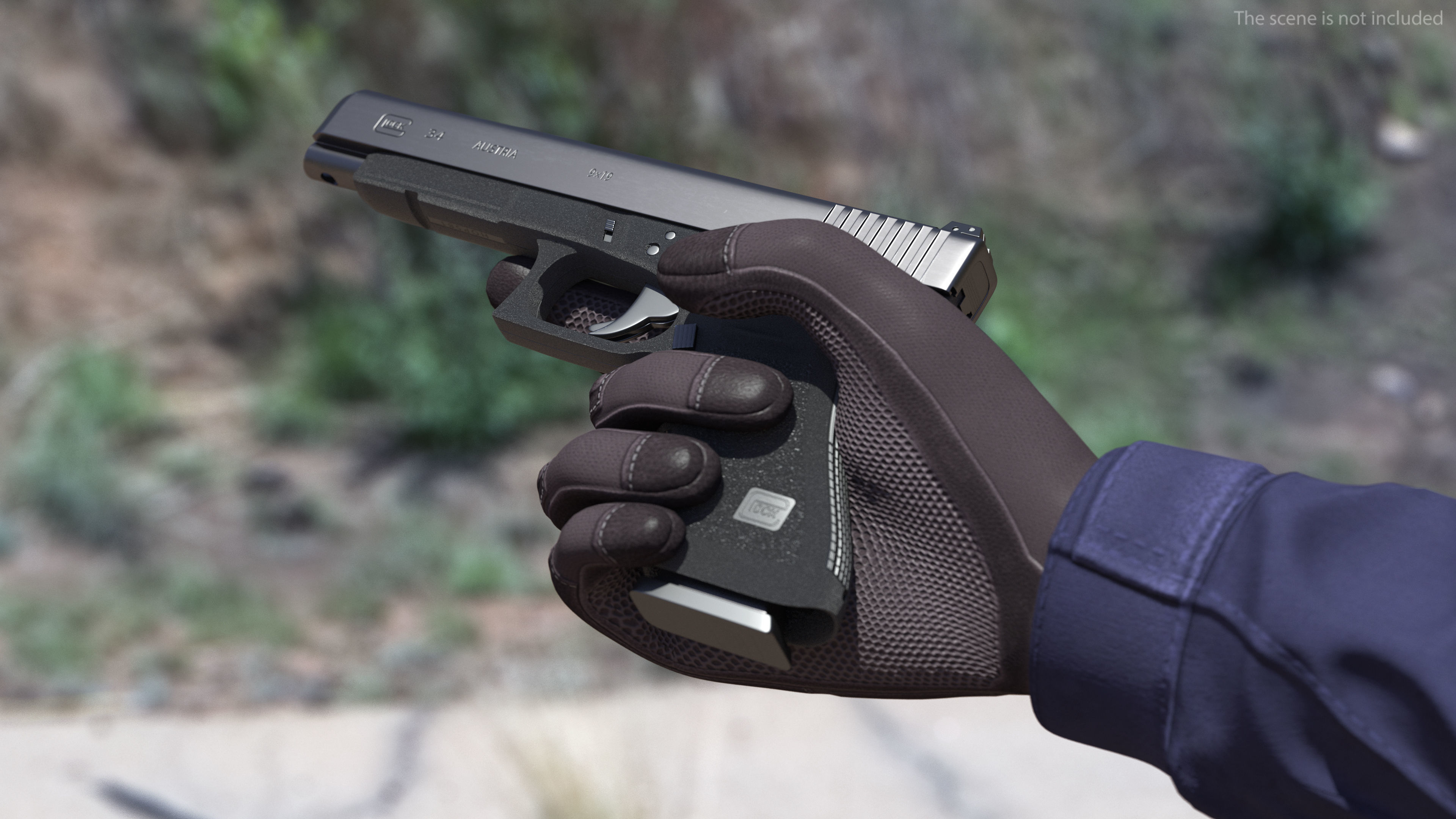 Glock G34 Gen 3 3D model_5