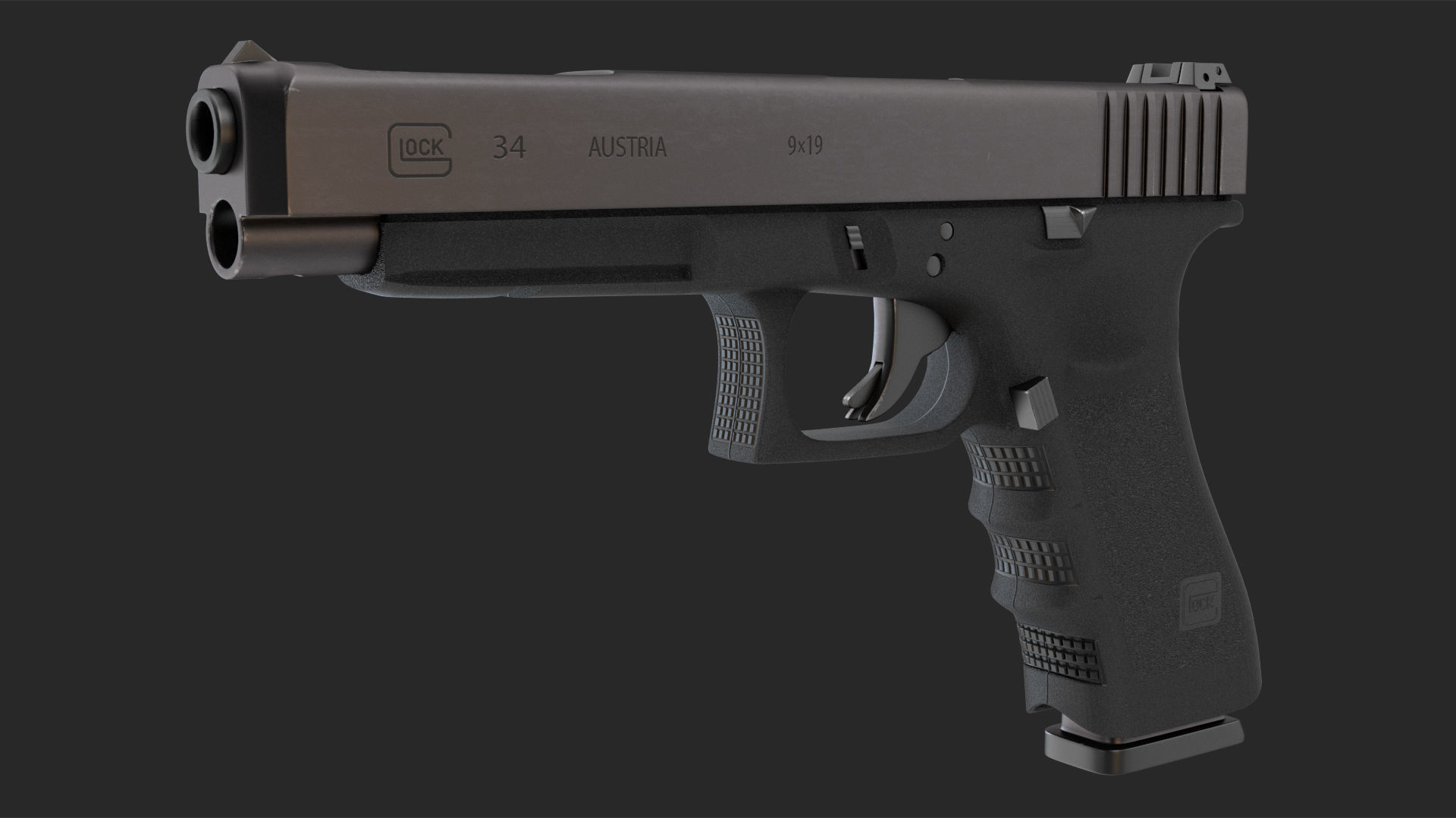 Glock G34 Gen 3 3D model_10