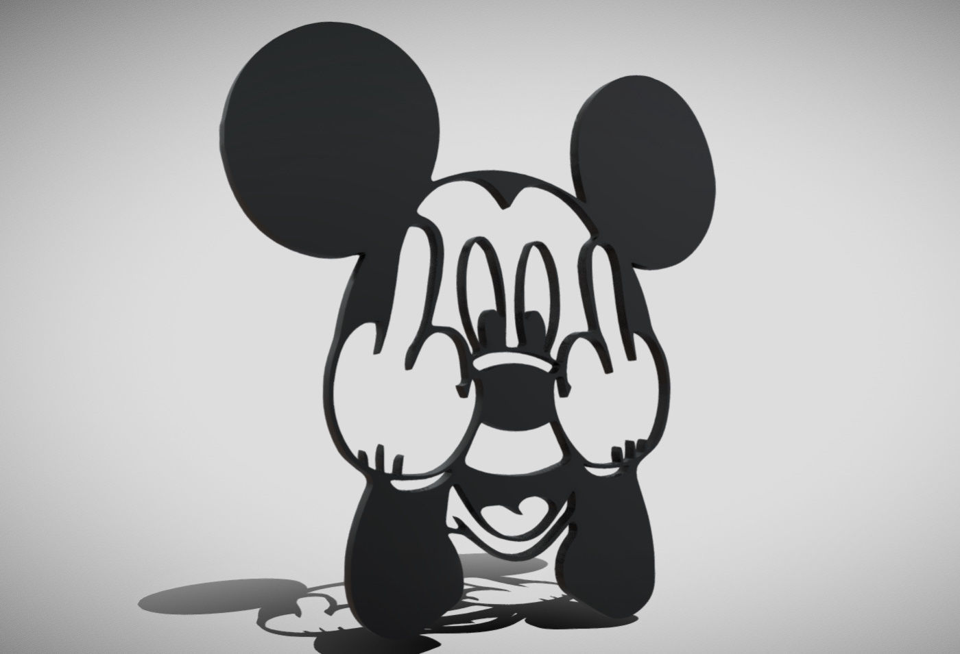 SEXY STENCIL 3D print model_1