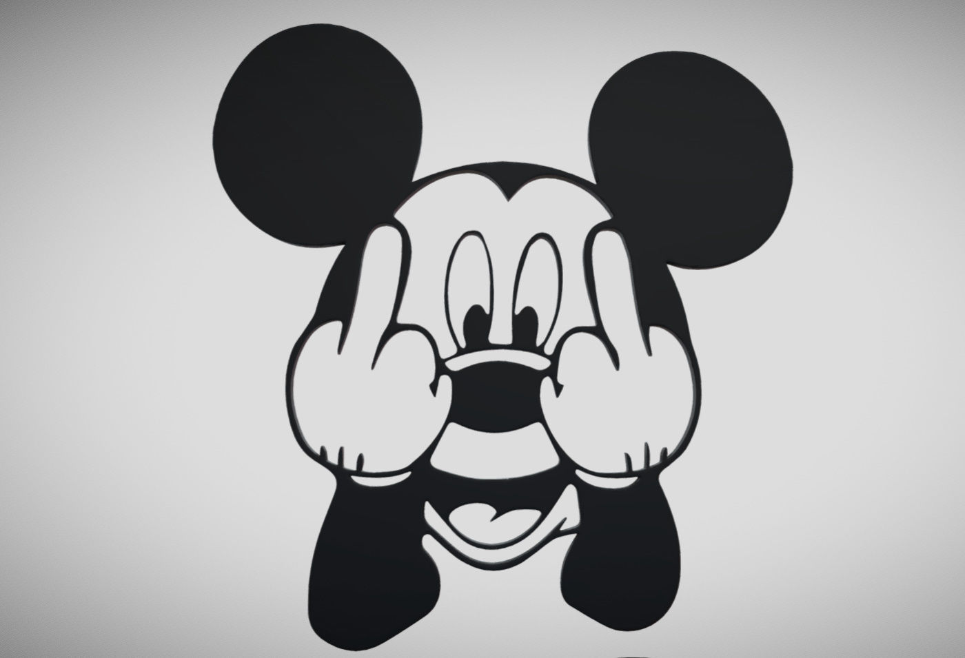 SEXY STENCIL 3D print model_3