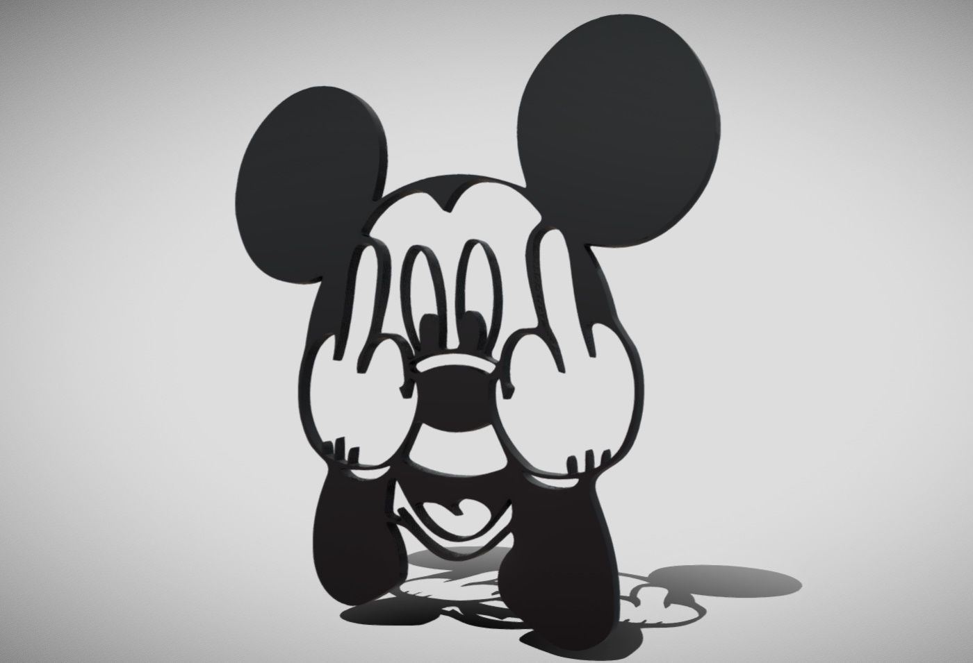 SEXY STENCIL 3D print model_2