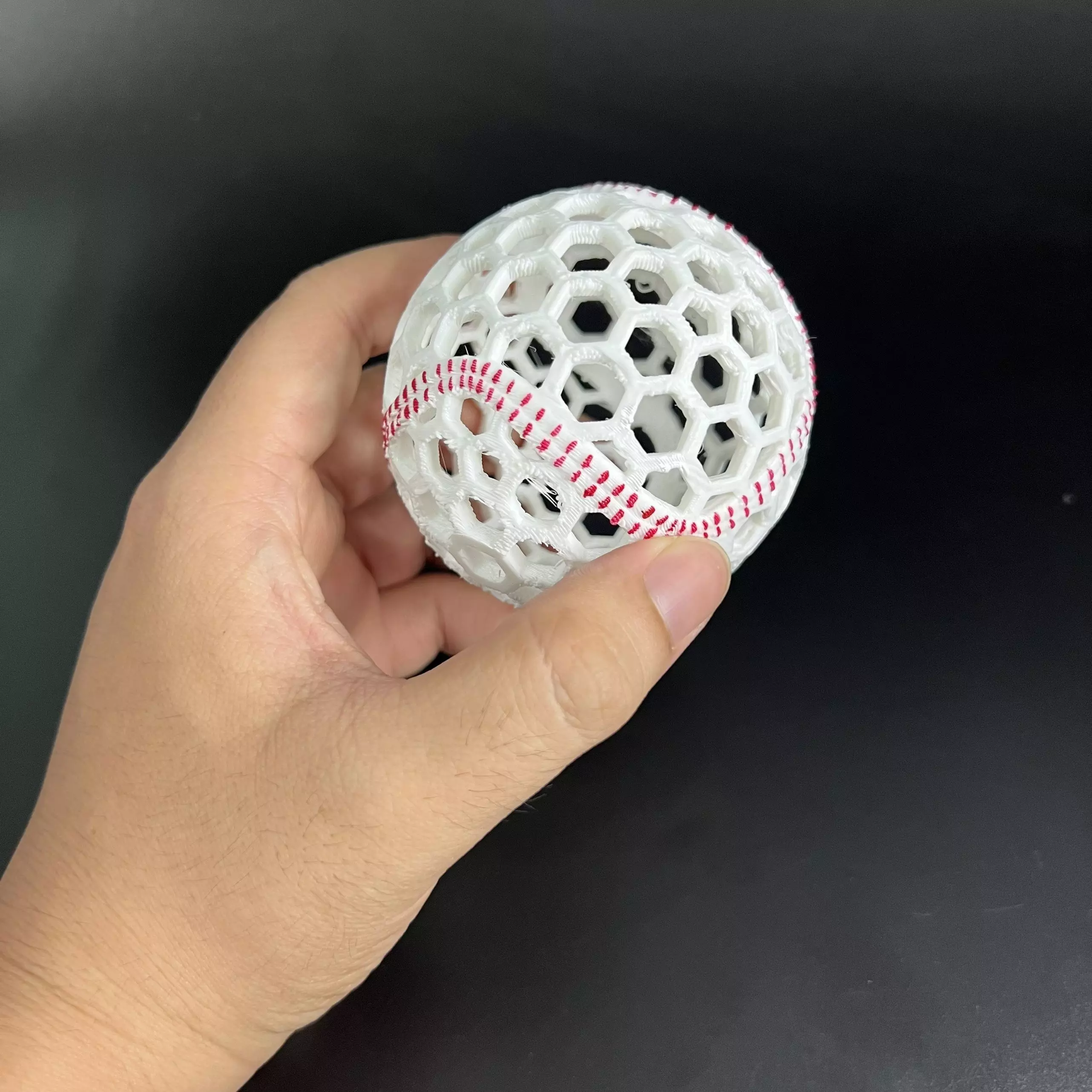 AIRLESS BASE BALL - STL - 3MF MULTICOLOR 3D print model_0