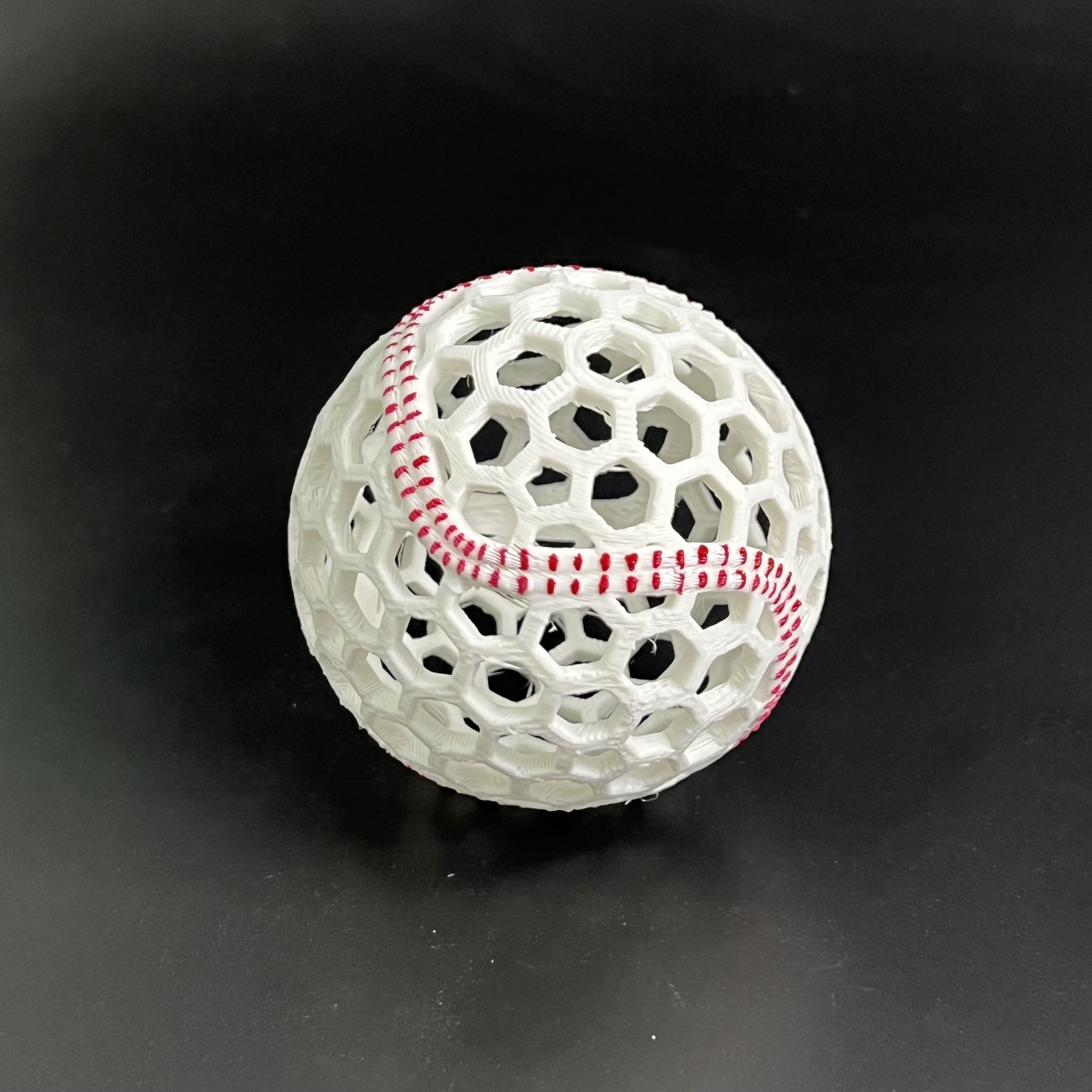 AIRLESS BASE BALL - STL - 3MF MULTICOLOR 3D print model_2