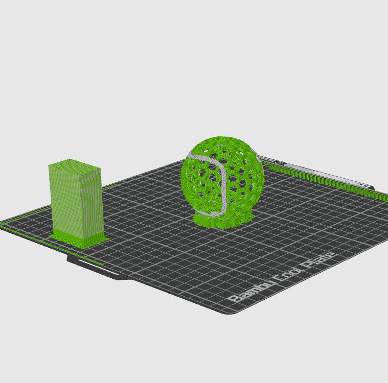 AIRLESS TENNIS BALL - STL - 3MF MULTICOLOR 3D print model_5