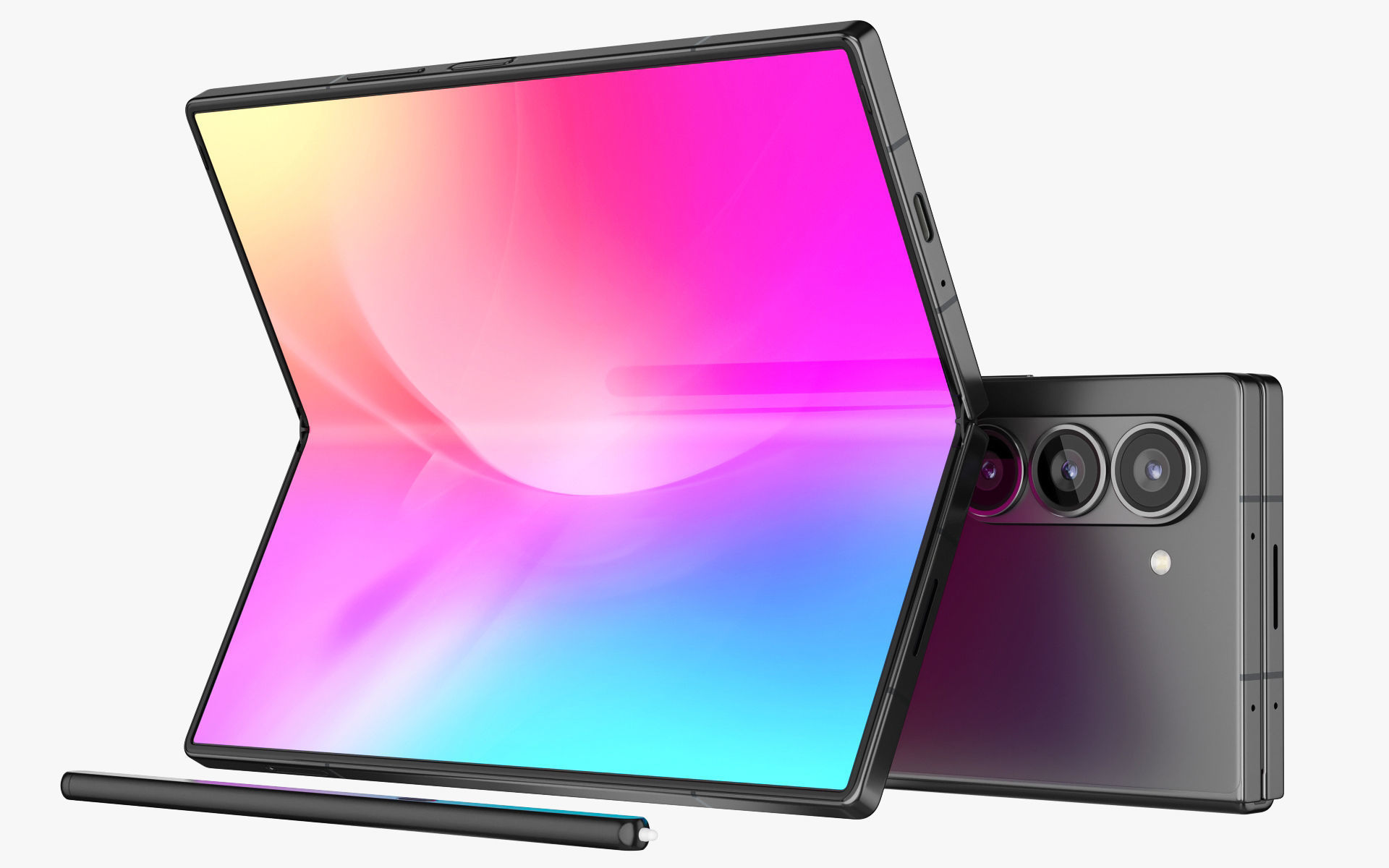 Samsung Galaxy Z Fold 6 v1 3D model_10