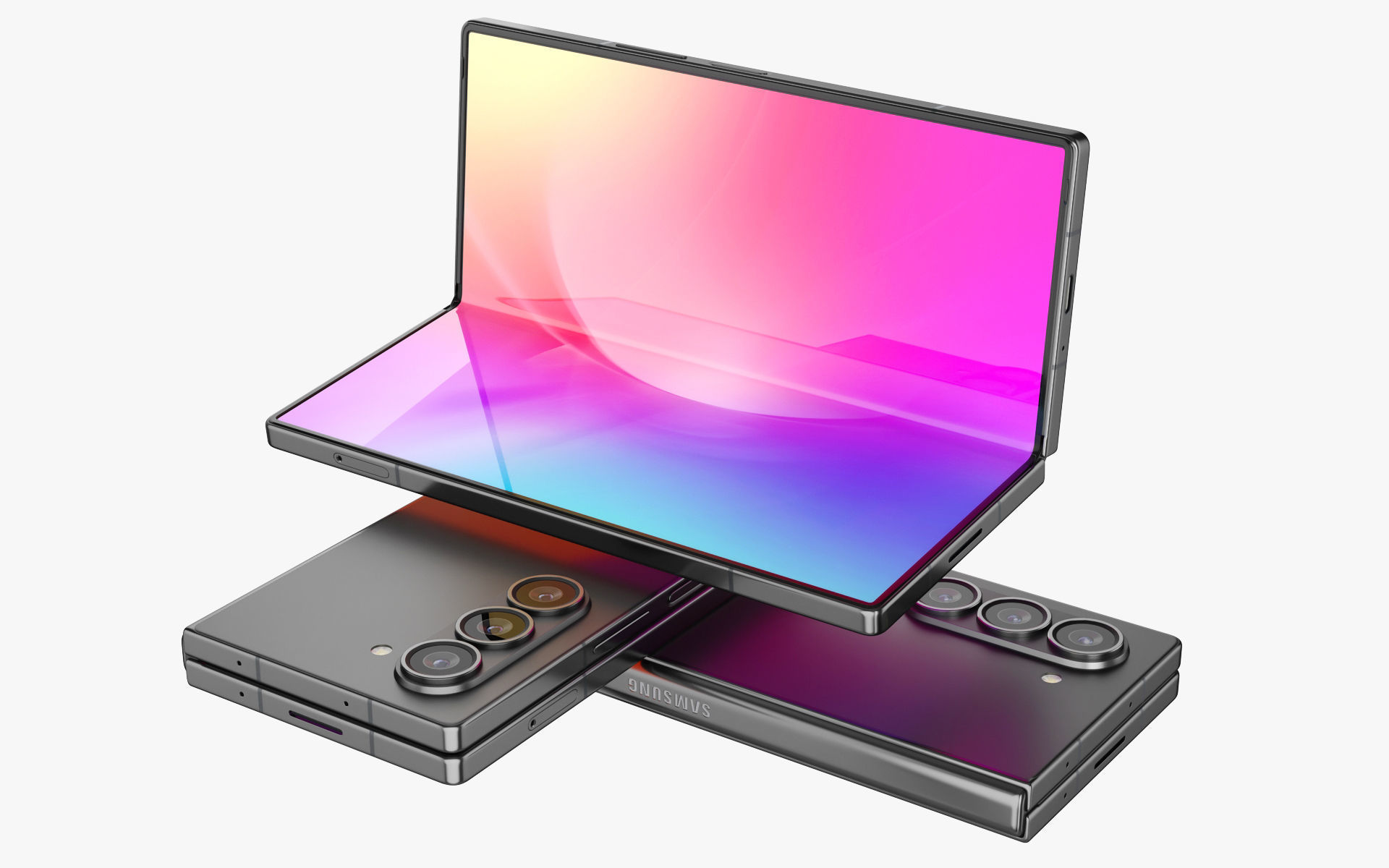 Samsung Galaxy Z Fold 6 v1 3D model_11