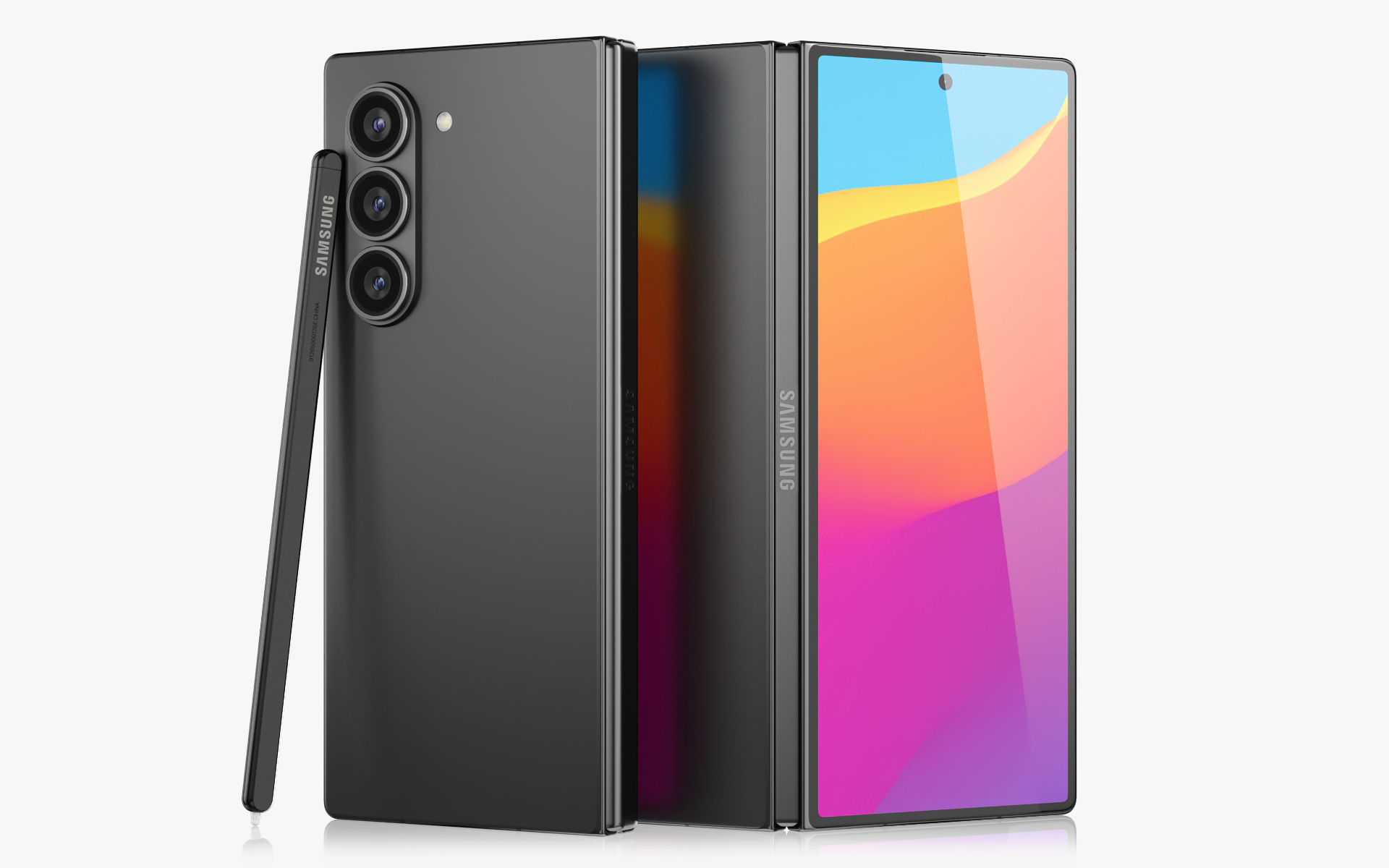 Samsung Galaxy Z Fold 6 v1 3D model_3