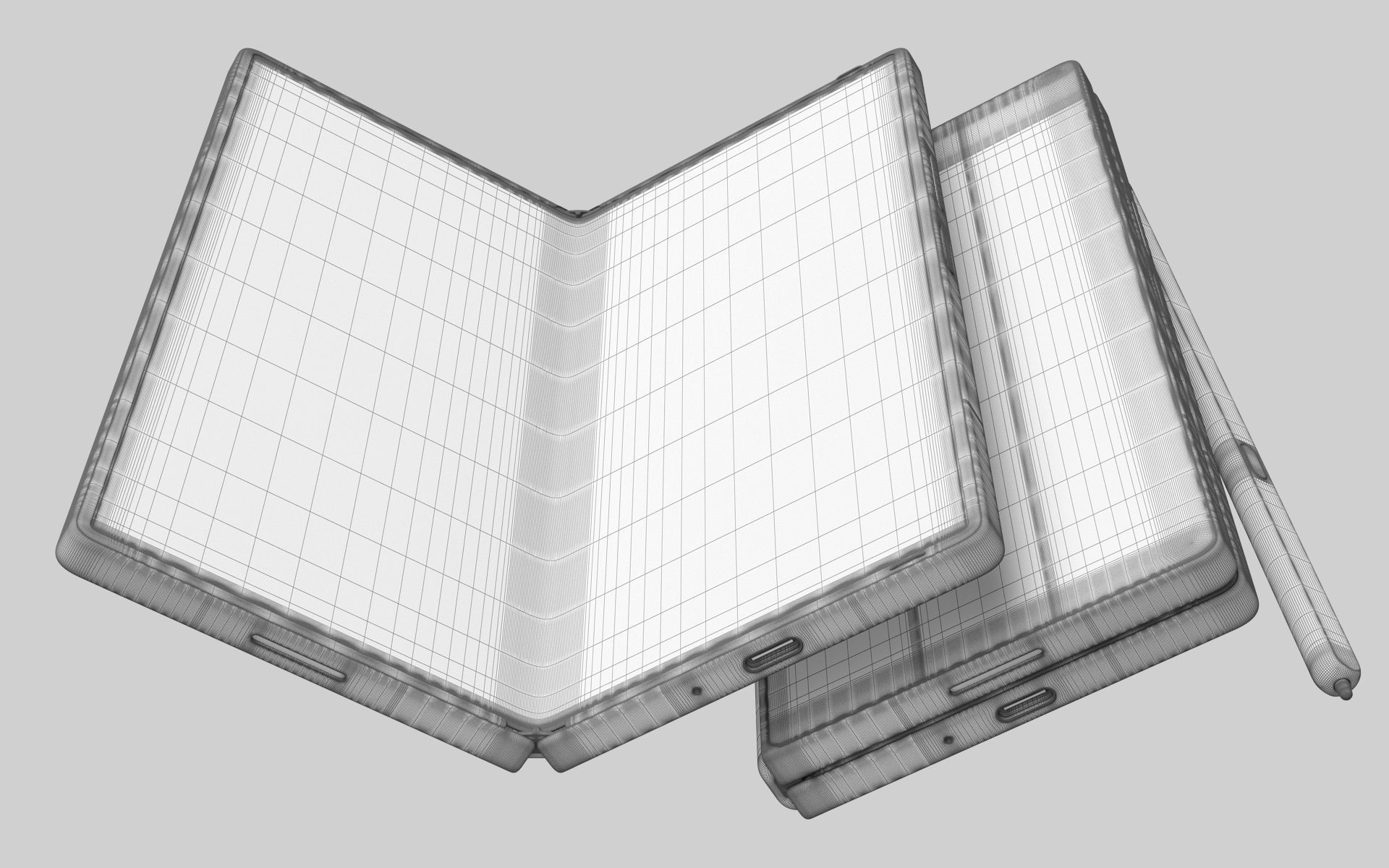 Samsung Galaxy Z Fold 6 v1 3D model_15