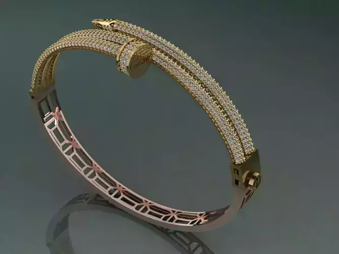 carter nail tip stone desing bracelets 