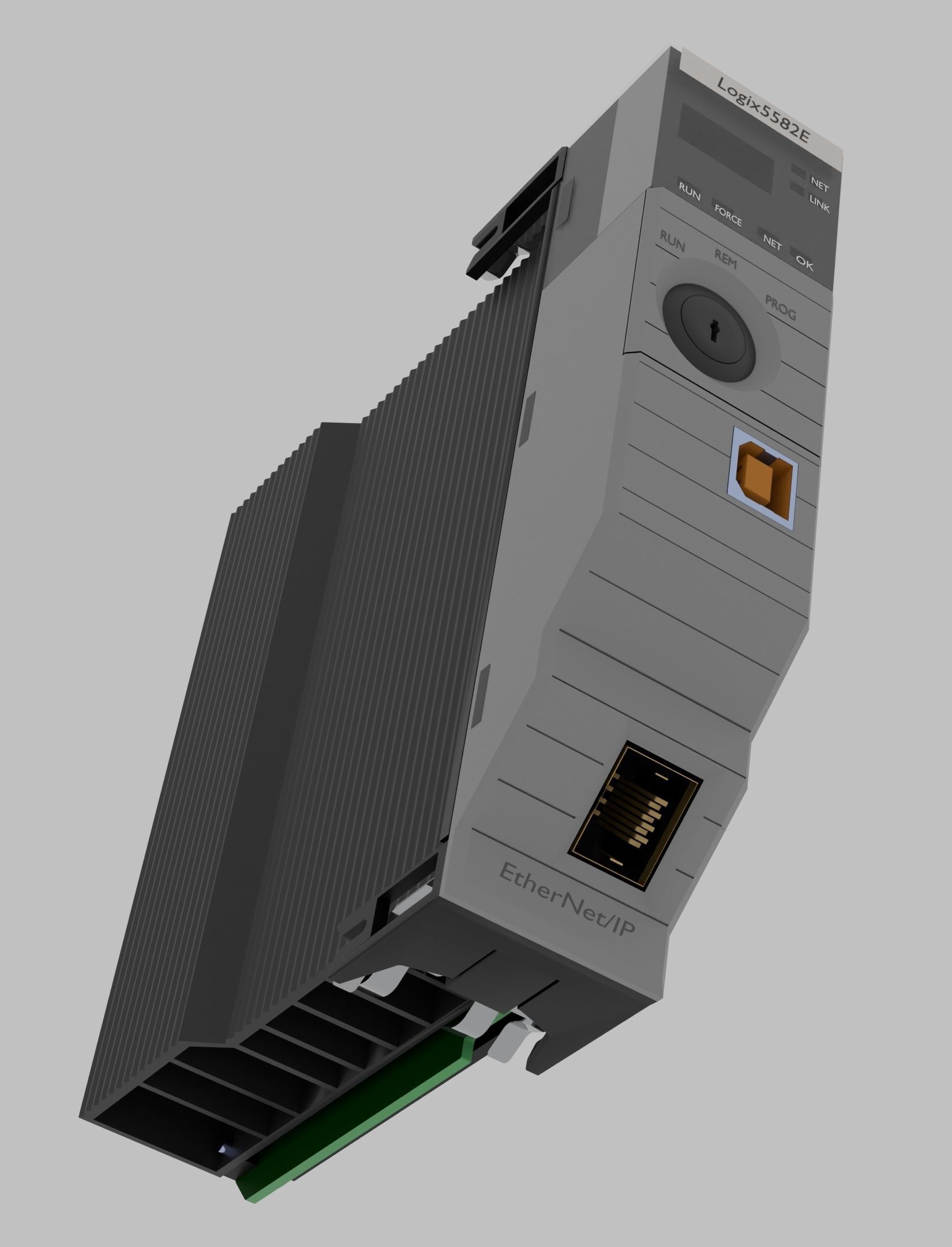 LOGIX5582E Module 3D Model 3D model_4