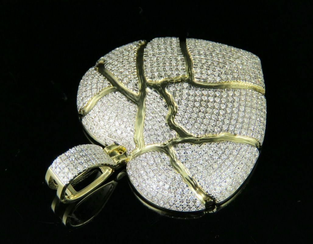 2 heart cross with diamonds pendant 3D model 3D print model_4