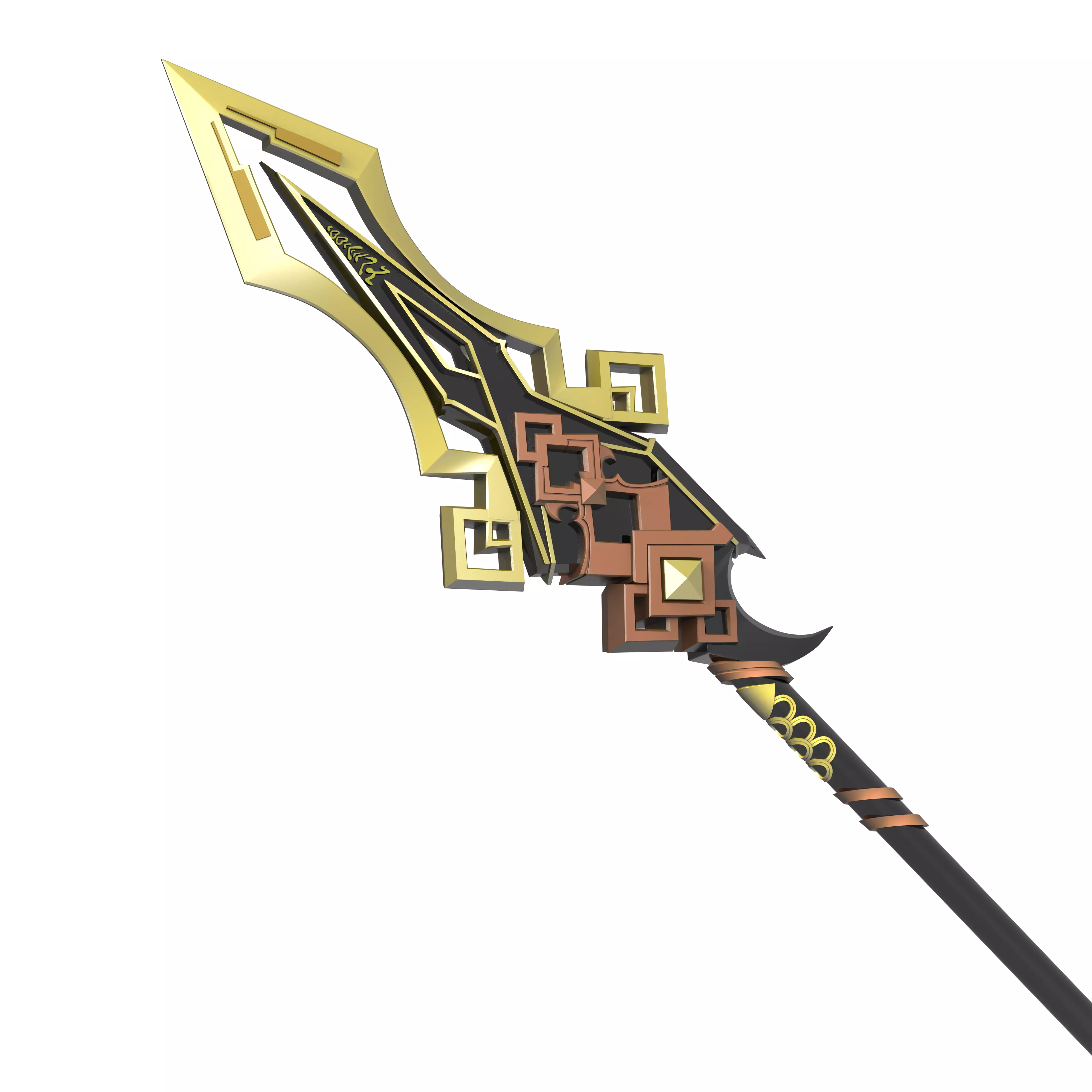 Vortex Vanquisher - Genshin Impact 3D print model