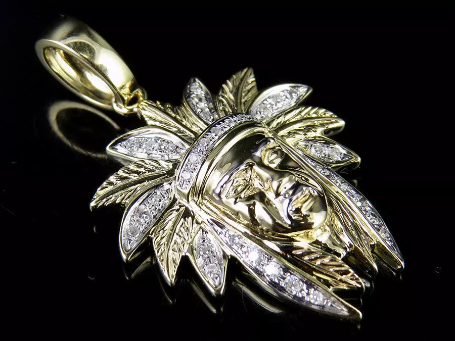 witch-doctor wild the shaman Voodoo indians pendant 3D model 3D print model