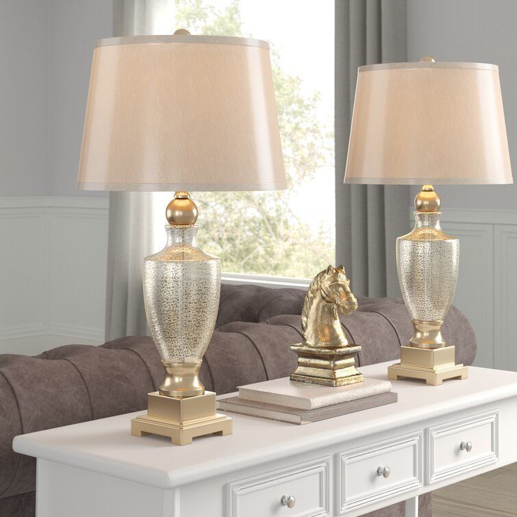 Tipper Mercury Glass Table Lamp 3D model_7