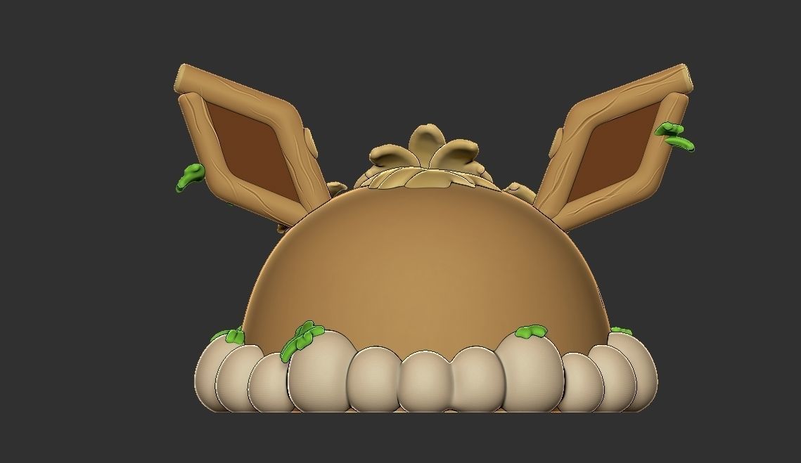 free Pokemon eevee house Free 3D print model_7