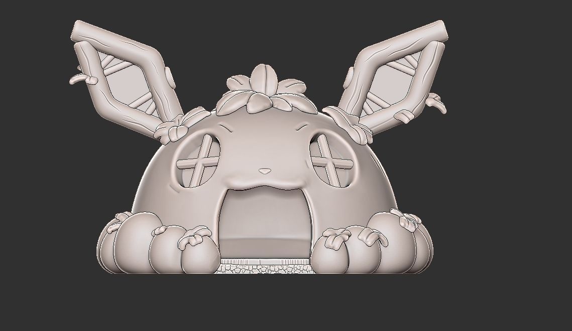 free Pokemon eevee house Free 3D print model_2