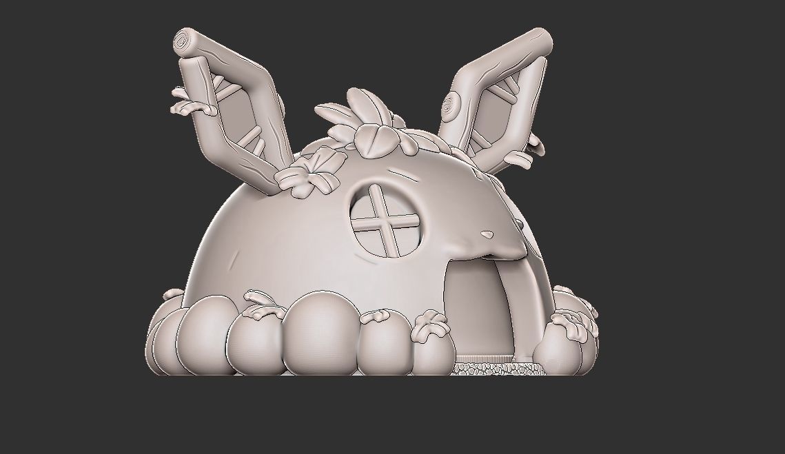 free Pokemon eevee house Free 3D print model_4