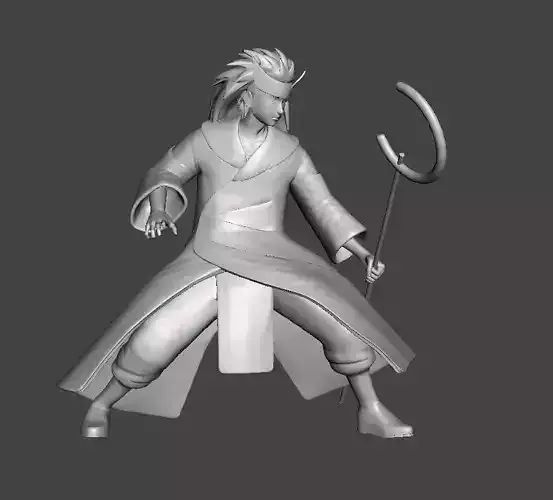 Uchiha Madara Six Paths 3D Model 3D print model