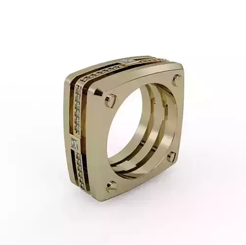 Gold ring  001