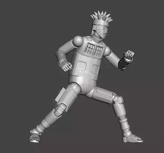 Mecha Naruto 3D Model