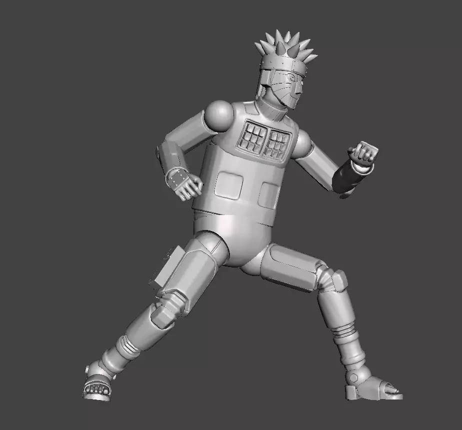 Mecha Naruto 3D Model 3D print model