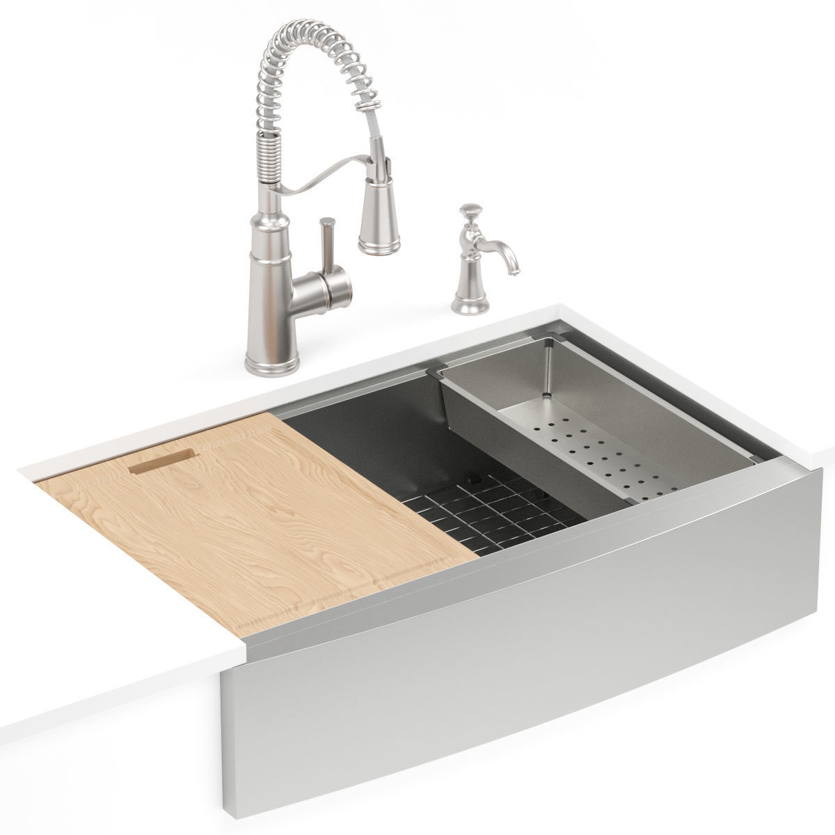 MOEN kitchen sink GS181050BUX 3D model_5