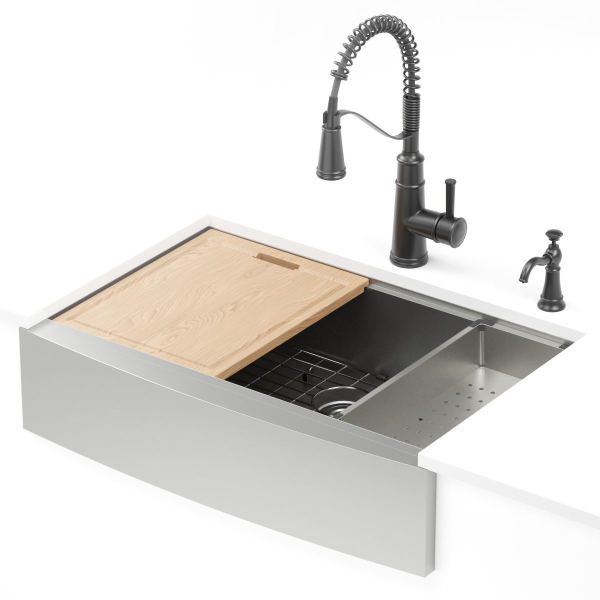 MOEN kitchen sink GS181050BUX 3D model_2