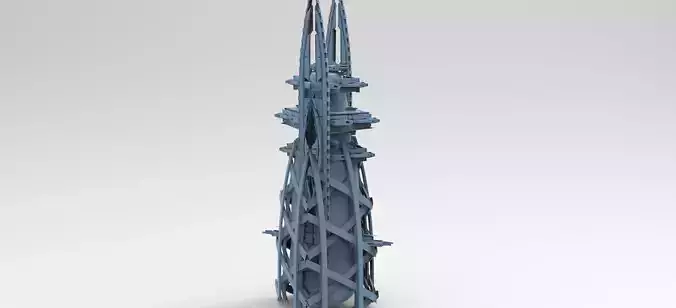 Planet side corporation energy  tower 