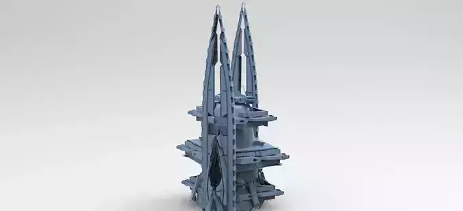 Planet side corporation logo tower 