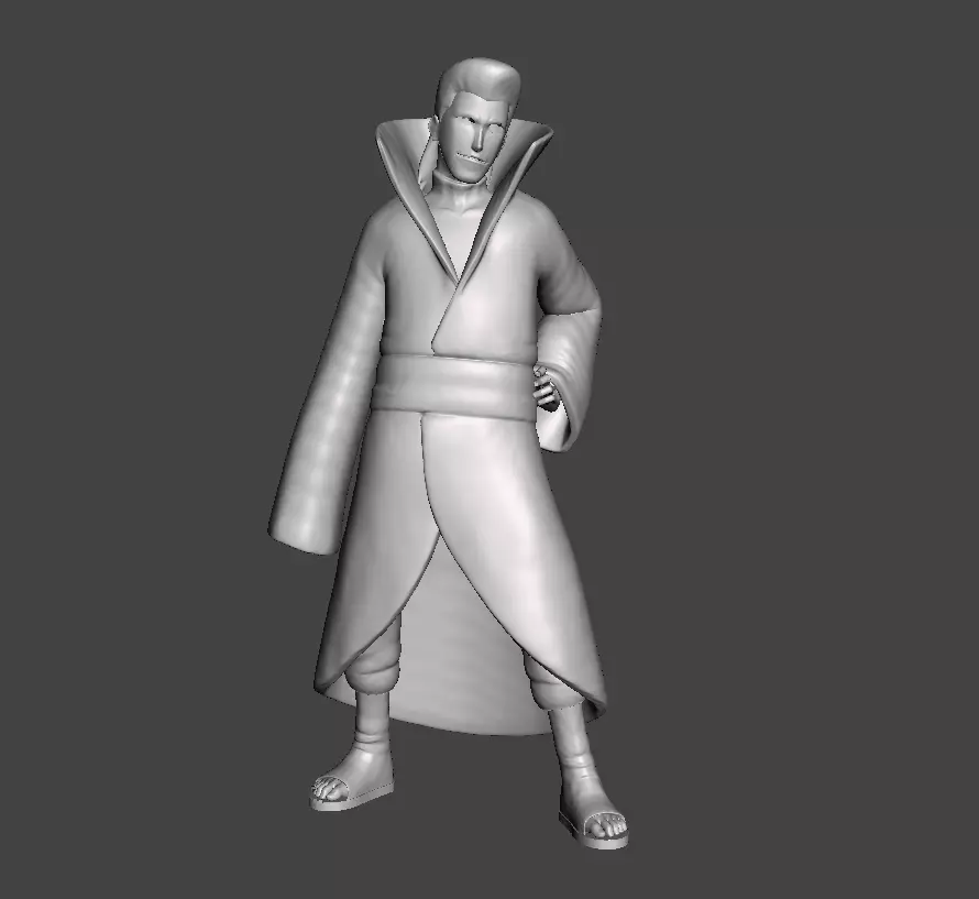 Gengetsu Hozuki Second Mizukage 3D Model 3D print model_0