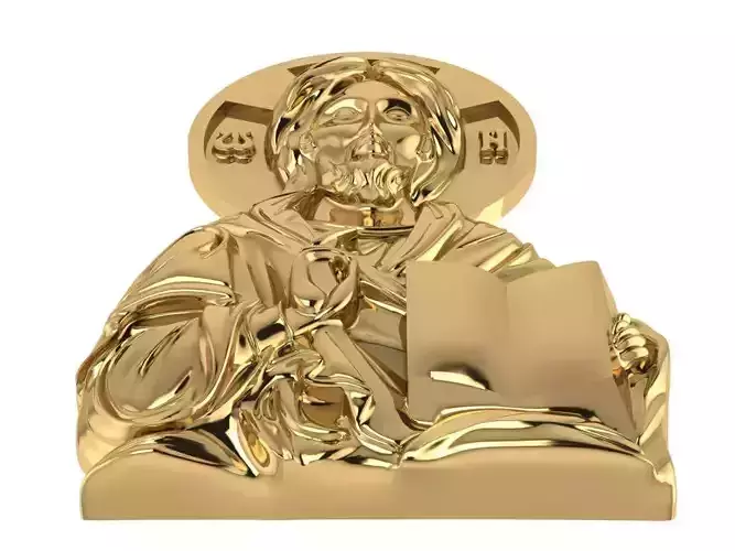 Holy God Holy Mary With Jesus Christ pendant 3D 7 models