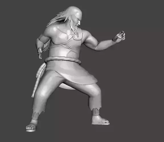 Third Raikage 3D Model