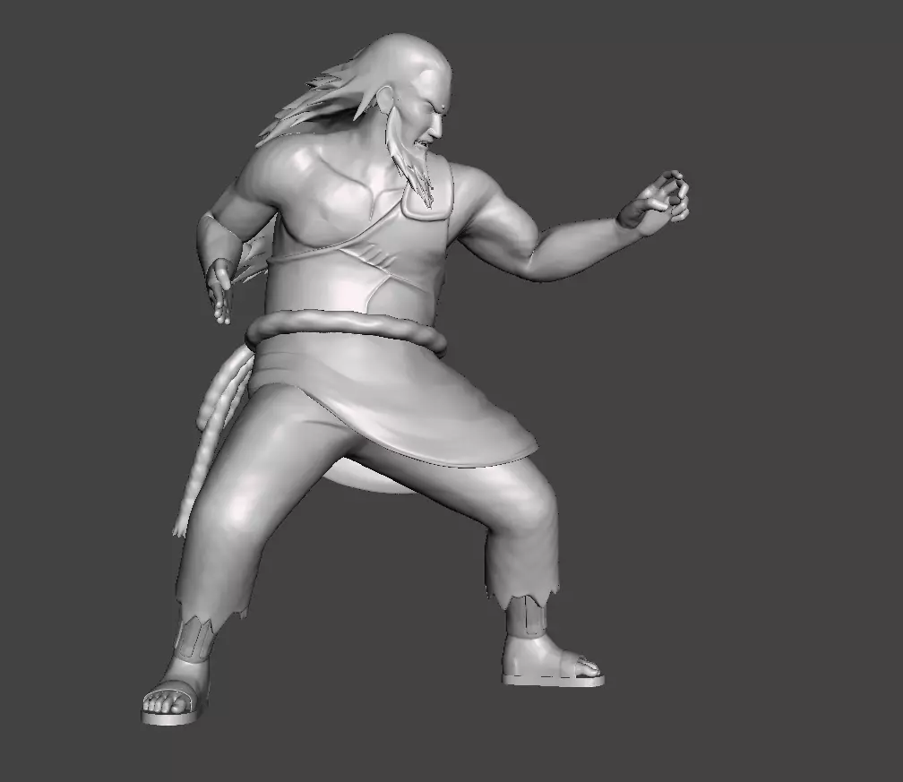 Third Raikage 3D Model 3D print model_0