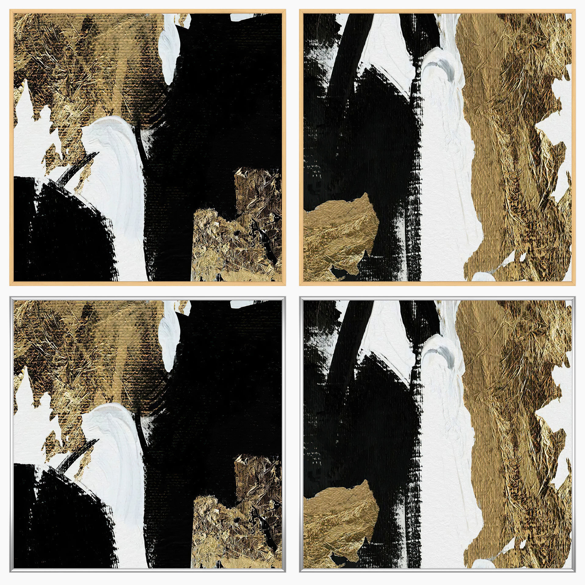 Wall Art Set 4268 3D model_2