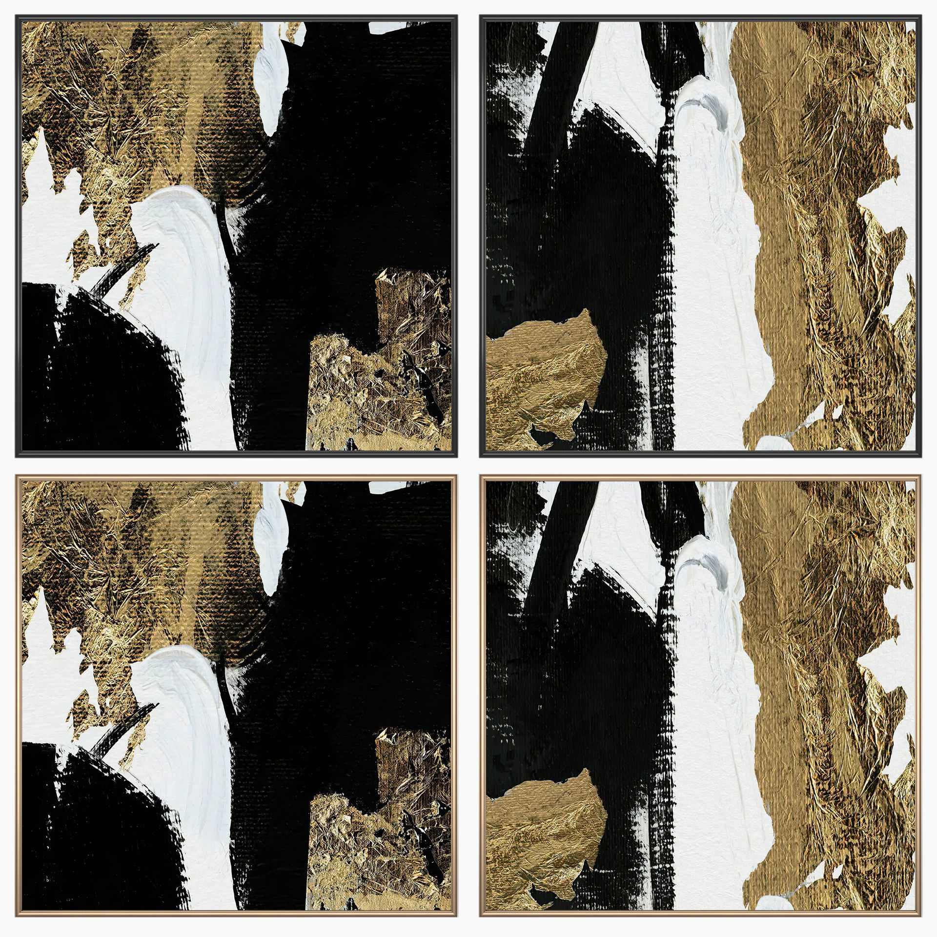 Wall Art Set 4268 3D model_1