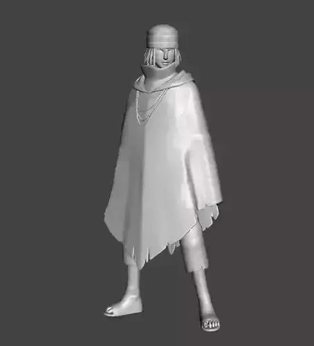 Uchiha Sasuke The Last 3D Model
