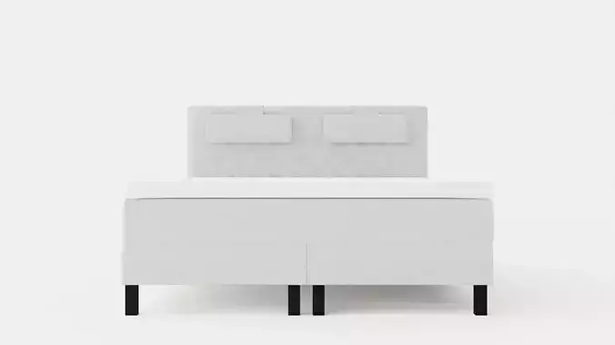 Lucky Complete Bed Package 160x200 Foam Diamond Bed Give