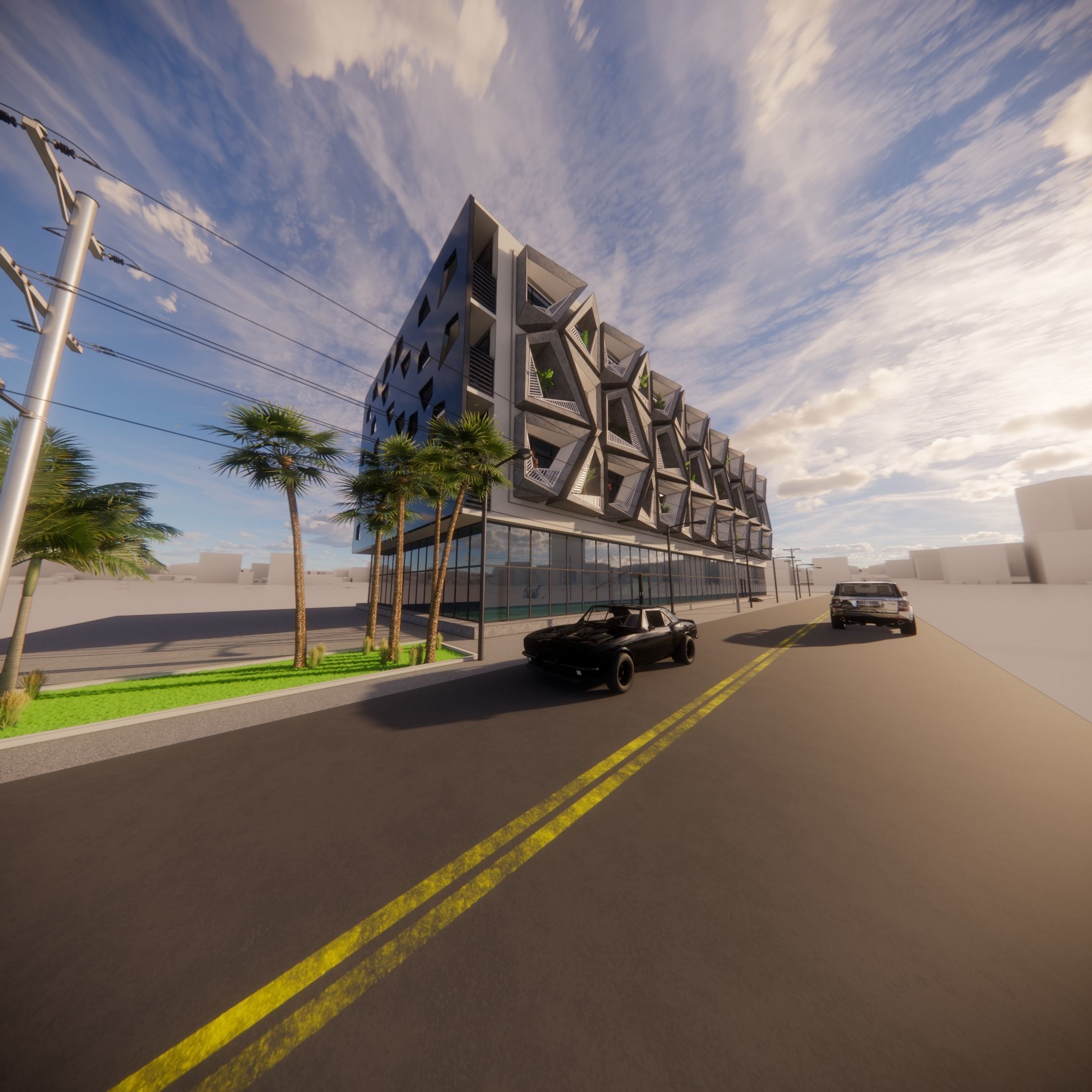 A Matrix of Parallelepipeds 3D model_8