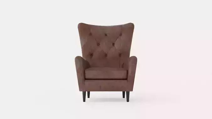Fagersta Armchair Dark Brown