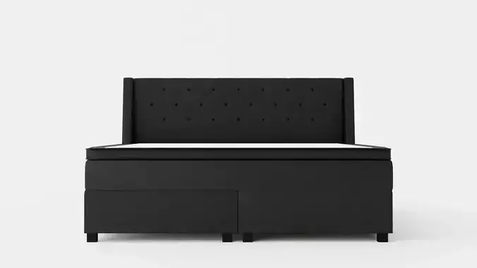 Empire Continental Bed 210x210 Cm