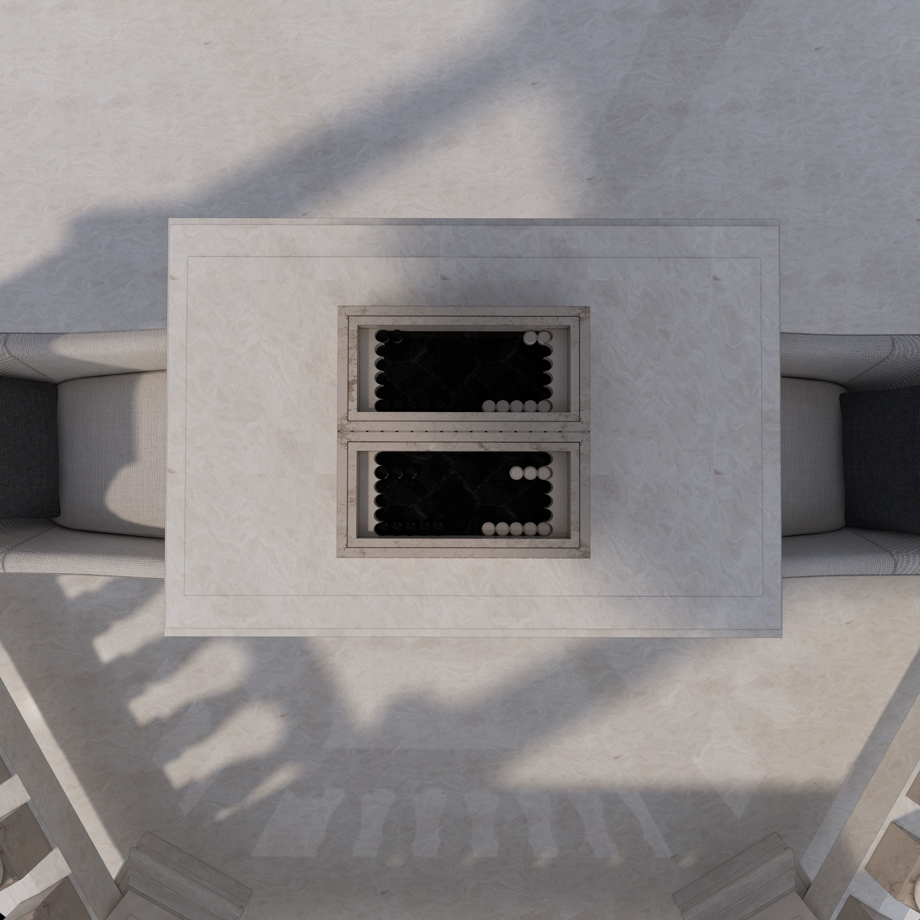 Classic villa 3D model_7