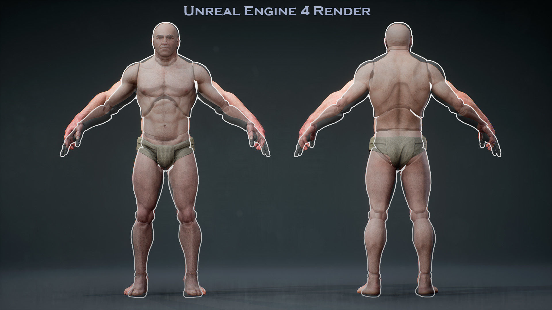 Knight Errant 2 Low-poly 3D model_9