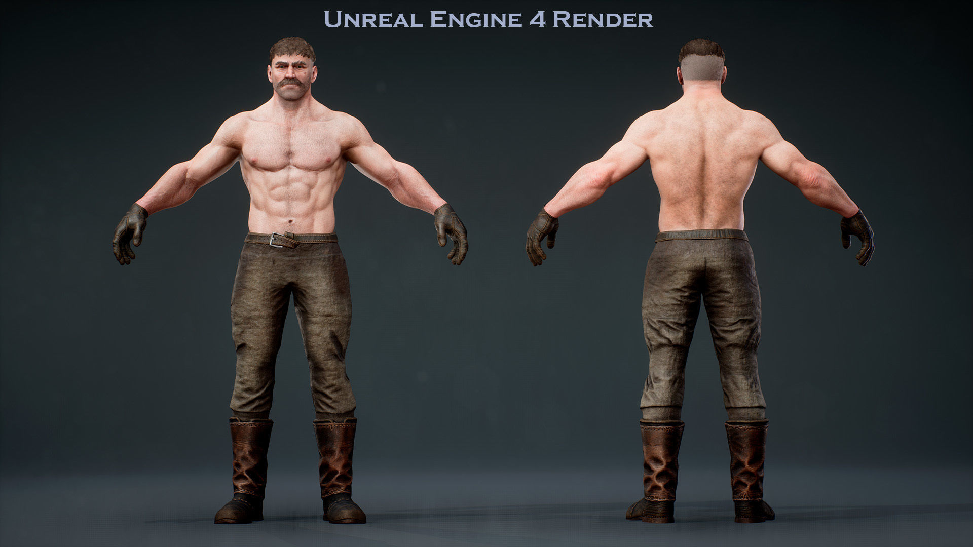 Knight Errant 2 Low-poly 3D model_10