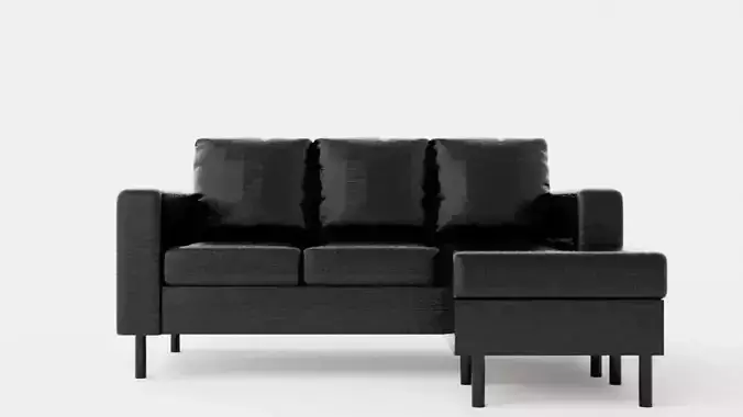 Friday Divan Sofa 3 Seater Reversible