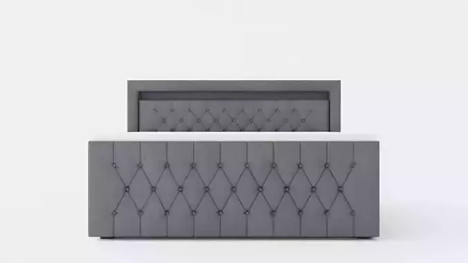 Franco Luxury Bed Pack 180x200 Medium Velvet