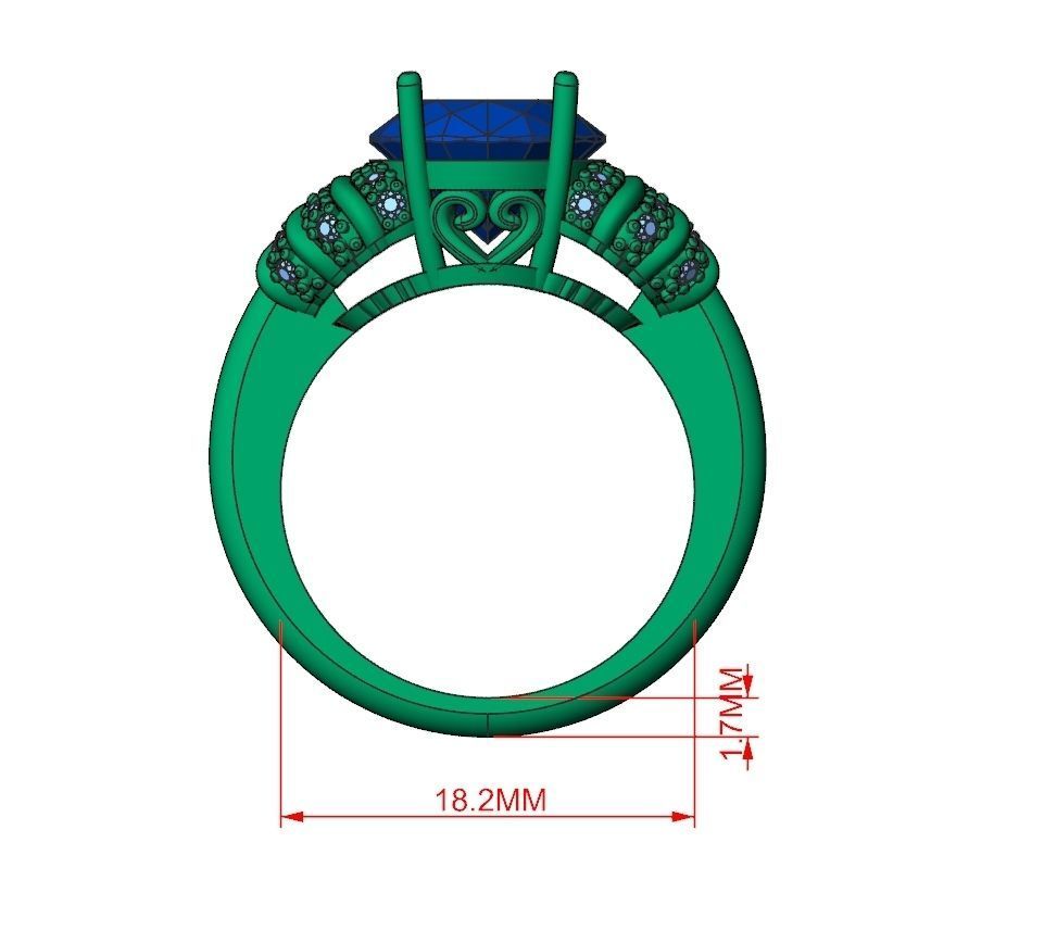 Ring Jewelry Code-CGA002 3D print model_11
