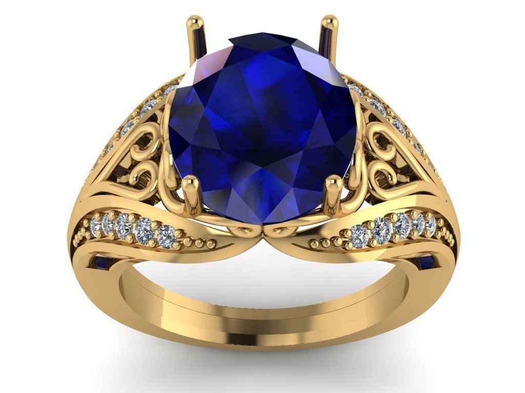 Ring Jewelry Code-CGA003 3D print model_1