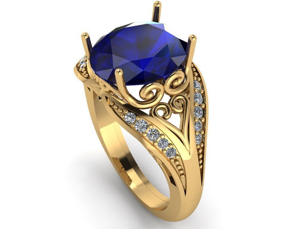 Ring Jewelry Code-CGA003 3D print model_5