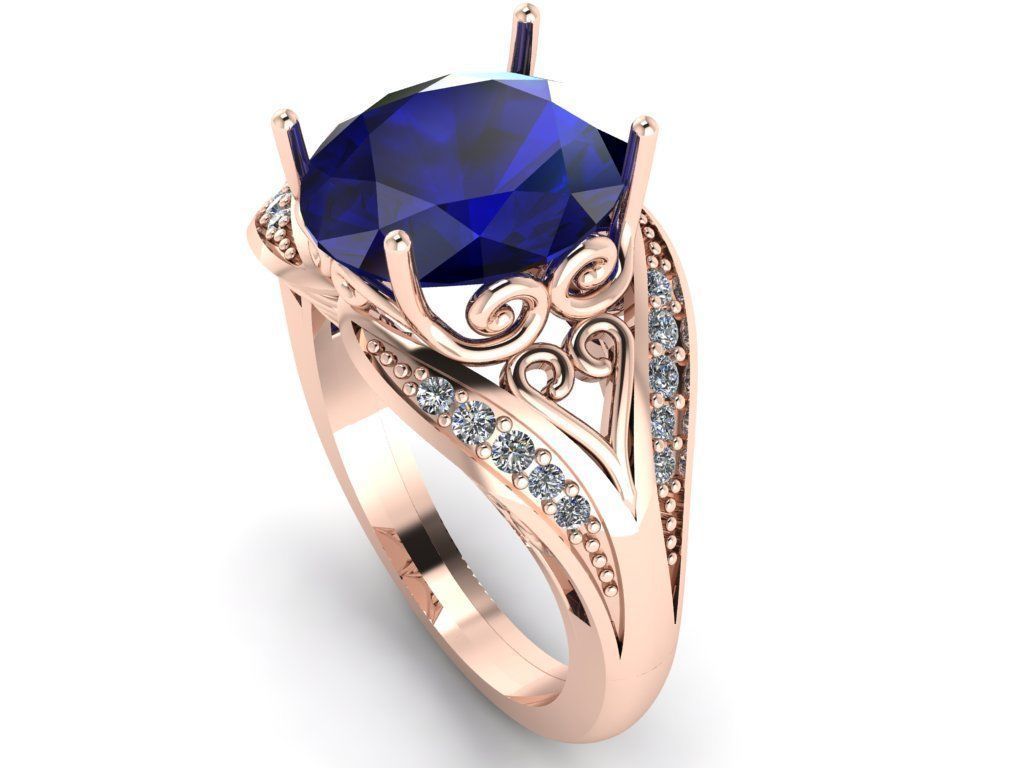 Ring Jewelry Code-CGA003 3D print model_3